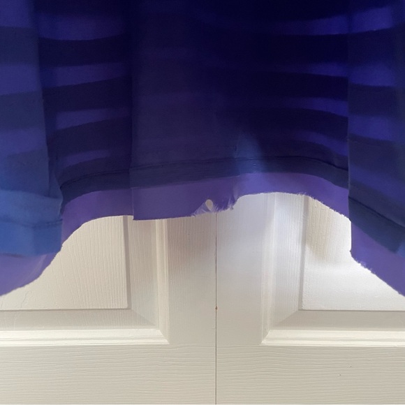 New Tadashi Shoji vintage strapless tiered lilac floor length formal gown size 4 - Picture 12 of 12